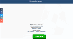 Desktop Screenshot of liveauctions.com